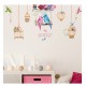 Sticker decorativ, Pasari, Colivie, 141 cm, 734STK