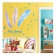 Sticker decorativ, Pene, 115 cm, 720STK