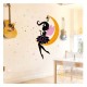 Sticker decorativ, Printesa pe luna, 122 cm, 707STK