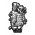 Sticker decorativ, Rocker, 80 cm, 1072STK