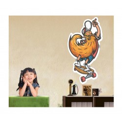 Sticker decorativ, Skateboard, 85 cm, 1079STK Sticker decorativ, Skateboard, 85 cm, 1079STK