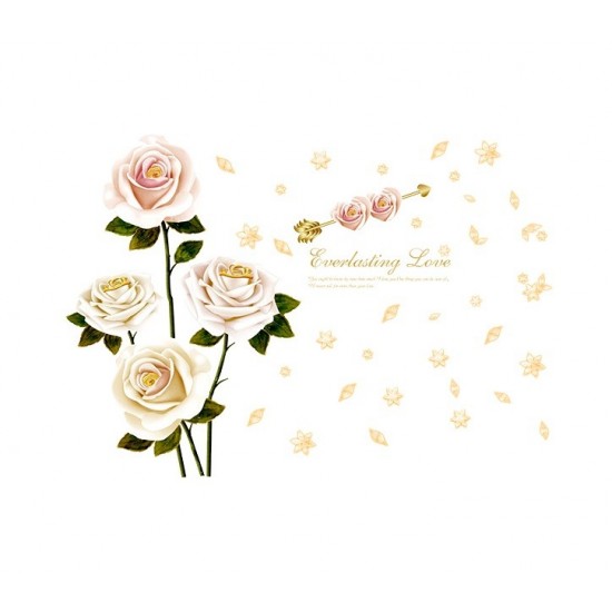 Sticker decorativ, Trandafiri, 137 cm, 789STK Sticker decorativ, Trandafiri, 137 cm, 789STK