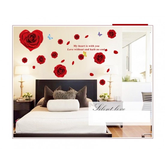 Sticker decorativ, Trandafiri, 160 cm, 735STK Sticker decorativ, Trandafiri, 160 cm, 735STK