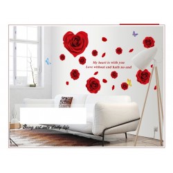 Sticker decorativ, Trandafiri, 160 cm, 735STK Sticker decorativ, Trandafiri, 160 cm, 735STK