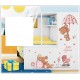 Sticker decorativ, Ursuleti, Baby shower, 77 cm, 712STK Sticker decorativ, Ursuleti, Baby shower, 77 cm, 712STK