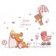 Sticker decorativ, Ursuleti, Baby shower, 77 cm, 712STK Sticker decorativ, Ursuleti, Baby shower, 77 cm, 712STK
