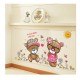 Sticker decorativ, Ursuleti, Flori, 110 cm, 724STK Sticker decorativ, Ursuleti, Flori, 110 cm, 724STK