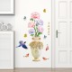 Sticker decorativ, Vaza cu flori, 110 cm, 764STK Sticker decorativ, Vaza cu flori, 110 cm, 764STK