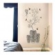 Sticker decorativ, Vaza cu flori, 118 cm, 741STK Sticker decorativ, Vaza cu flori, 118 cm, 741STK
