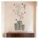 Sticker decorativ, Vaza cu flori, 118 cm, 741STK Sticker decorativ, Vaza cu flori, 118 cm, 741STK