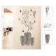 Sticker decorativ, Vaza cu flori, 118 cm, 741STK Sticker decorativ, Vaza cu flori, 118 cm, 741STK