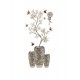 Sticker decorativ, Vaza cu flori, 118 cm, 741STK Sticker decorativ, Vaza cu flori, 118 cm, 741STK