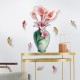Sticker decorativ, Vaza cu flori, 65 cm, 814STK