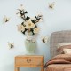Sticker decorativ, Vaza cu flori, 75 cm, 815STK Sticker decorativ, Vaza cu flori, 75 cm, 815STK