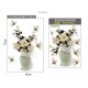 Sticker decorativ, Vaza cu flori, 75 cm, 815STK Sticker decorativ, Vaza cu flori, 75 cm, 815STK