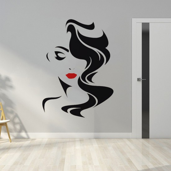 Sticker decorativ, Woman, 62 cm, 807STK Sticker decorativ, Woman, 62 cm, 807STK