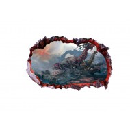 Sticker decorativ cu Dinozauri, 85 cm, 4205ST-1