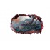 Sticker decorativ cu Dinozauri, 85 cm, 4205ST-1