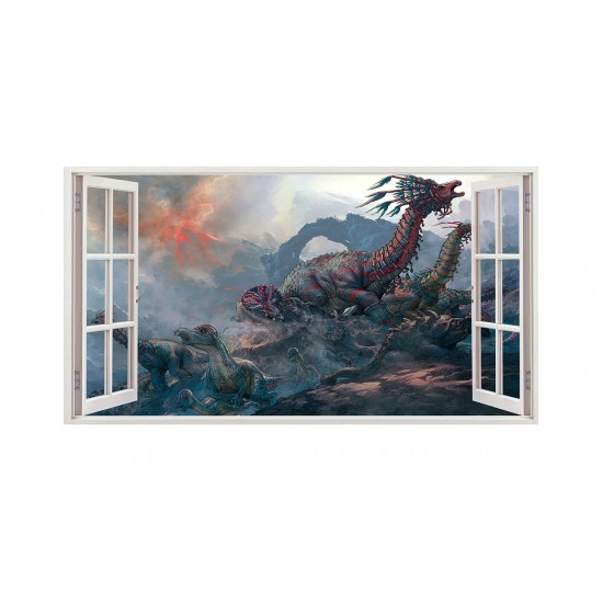 Sticker decorativ cu Dinozauri, 85 cm, 4205ST