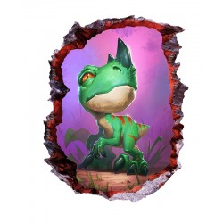 Sticker decorativ cu Dinozauri, 85 cm, 4206ST-1 Sticker decorativ cu Dinozauri, 85 cm, 4206ST-1