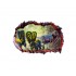 Sticker decorativ cu Dinozauri, 85 cm, 4215ST-1