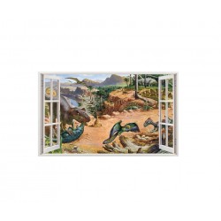 Sticker decorativ cu Dinozauri, 85 cm, 4219ST