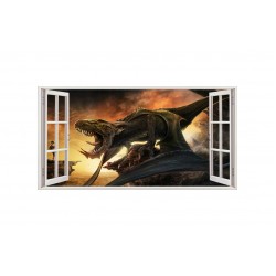 Sticker decorativ cu Dinozauri, 85 cm, 4223ST Sticker decorativ cu Dinozauri, 85 cm, 4223ST