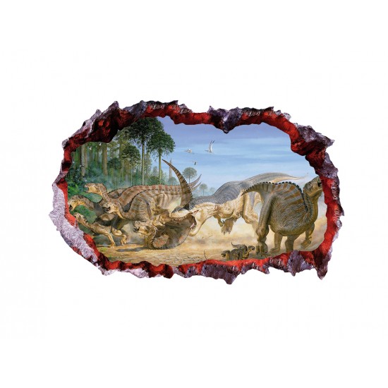 Sticker decorativ cu Dinozauri, 85 cm, 4226ST-1 Sticker decorativ cu Dinozauri, 85 cm, 4226ST-1