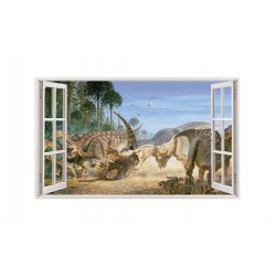 Sticker decorativ cu Dinozauri, 85 cm, 4226ST Sticker decorativ cu Dinozauri, 85 cm, 4226ST