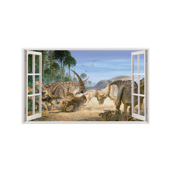 Sticker decorativ cu Dinozauri, 85 cm, 4226ST Sticker decorativ cu Dinozauri, 85 cm, 4226ST
