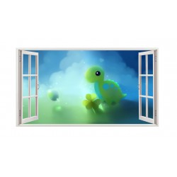Sticker decorativ cu Dinozauri, 85 cm, 4227ST Sticker decorativ cu Dinozauri, 85 cm, 4227ST