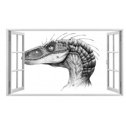 Sticker decorativ cu Dinozauri, 85 cm, 4230ST Sticker decorativ cu Dinozauri, 85 cm, 4230ST