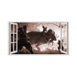 Sticker decorativ cu Dinozauri, 85 cm, 4235ST Sticker decorativ cu Dinozauri, 85 cm, 4235ST