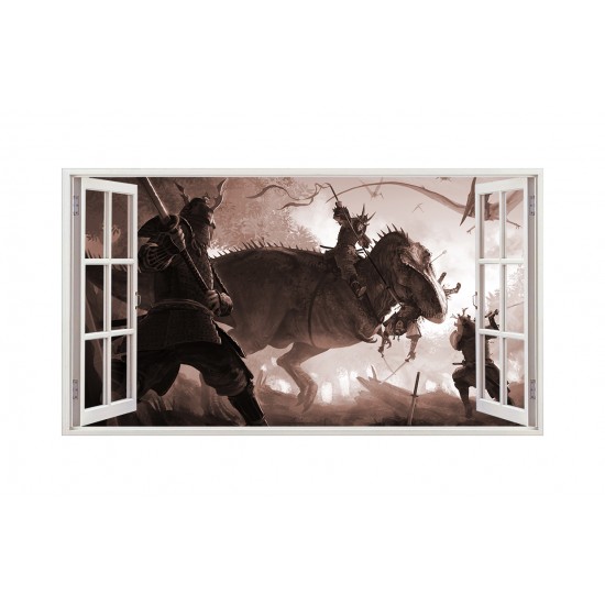 Sticker decorativ cu Dinozauri, 85 cm, 4235ST Sticker decorativ cu Dinozauri, 85 cm, 4235ST