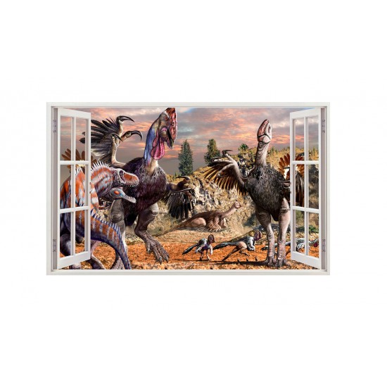Sticker decorativ cu Dinozauri, 85 cm, 4237ST