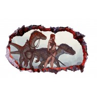 Sticker decorativ cu Dinozauri, 85 cm, 4240ST-1 Sticker decorativ cu Dinozauri, 85 cm, 4240ST-1
