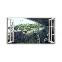 Sticker decorativ cu Dinozauri, 85 cm, 4243ST Sticker decorativ cu Dinozauri, 85 cm, 4243ST