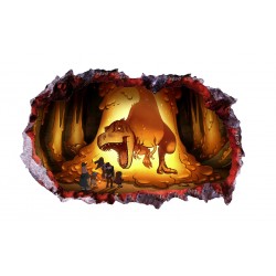 Sticker decorativ cu Dinozauri, 85 cm, 4245ST-1 Sticker decorativ cu Dinozauri, 85 cm, 4245ST-1