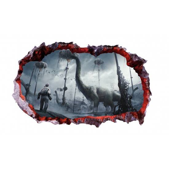 Sticker decorativ cu Dinozauri, 85 cm, 4246ST-1 Sticker decorativ cu Dinozauri, 85 cm, 4246ST-1