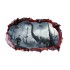 Sticker decorativ cu Dinozauri, 85 cm, 4246ST-1