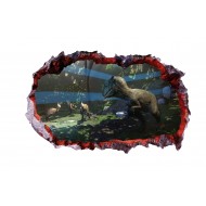 Sticker decorativ cu Dinozauri, 85 cm, 4249ST-1 Sticker decorativ cu Dinozauri, 85 cm, 4249ST-1