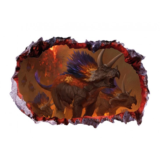 Sticker decorativ cu Dinozauri, 85 cm, 4251ST-1 Sticker decorativ cu Dinozauri, 85 cm, 4251ST-1