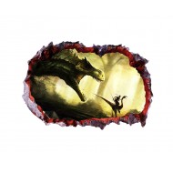 Sticker decorativ cu Dinozauri, 85 cm, 4252ST-1 Sticker decorativ cu Dinozauri, 85 cm, 4252ST-1