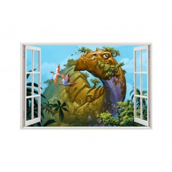Sticker decorativ cu Dinozauri, 85 cm, 4253ST Sticker decorativ cu Dinozauri, 85 cm, 4253ST