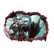 Sticker decorativ cu Dinozauri, 85 cm, 4254ST-1