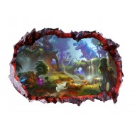 Sticker decorativ cu Dinozauri, 85 cm, 4256ST-1 Sticker decorativ cu Dinozauri, 85 cm, 4256ST-1