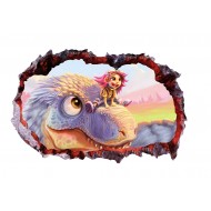 Sticker decorativ cu Dinozauri, 85 cm, 4258ST-1