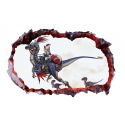 Sticker decorativ cu Dinozauri, 85 cm, 4260ST-1 Sticker decorativ cu Dinozauri, 85 cm, 4260ST-1