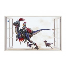 Sticker decorativ cu Dinozauri, 85 cm, 4260ST Sticker decorativ cu Dinozauri, 85 cm, 4260ST
