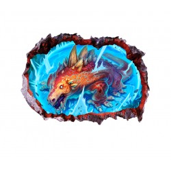 Sticker decorativ cu Dinozauri, 85 cm, 4262ST-1 Sticker decorativ cu Dinozauri, 85 cm, 4262ST-1
